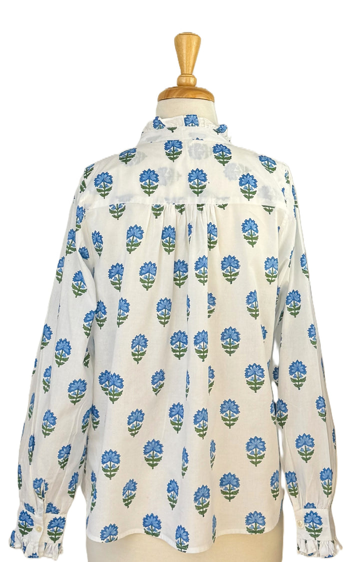 Boota print cotton shirt