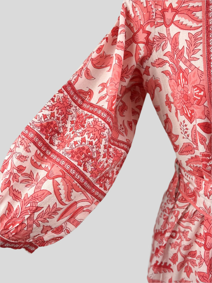 Neelkanth Dress - Coral
