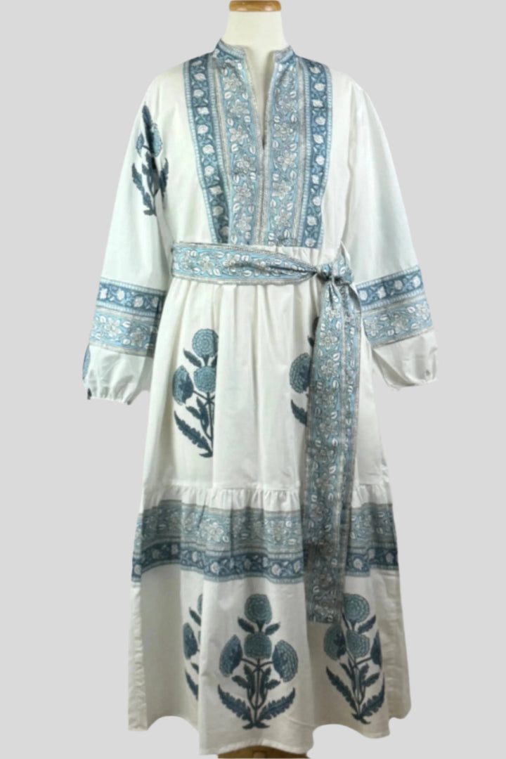 Front. The perfect summer dress.  Wear to casual weddings, Christmas Day lunch, engagement parties or any special occasion.  This dress has pockets.